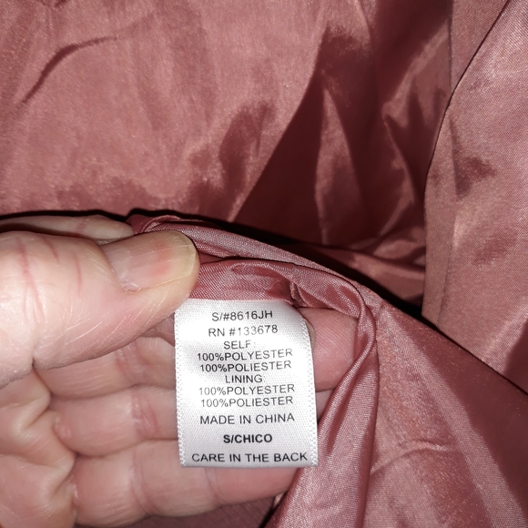 Love Tree Los Angeles pink jacket. Small - Picture 4 of 11